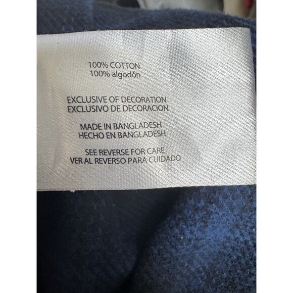 Orvis Heavy Flannel Jacket/Shacket Men's Sz XL 100% Cotton Blue & Black Plaid - Picture 13 of 15